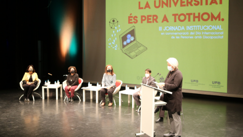 Jornada institucional pel Dia Internacional de les Persones amb Discapacitat 